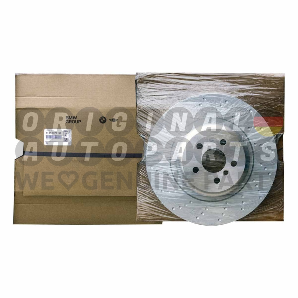 original set de disques de frein BMW M Performance arrière gauche + droite 370x24mm 5' G30 G31 6' G32 7' G11 G12 34216878179 34216878180