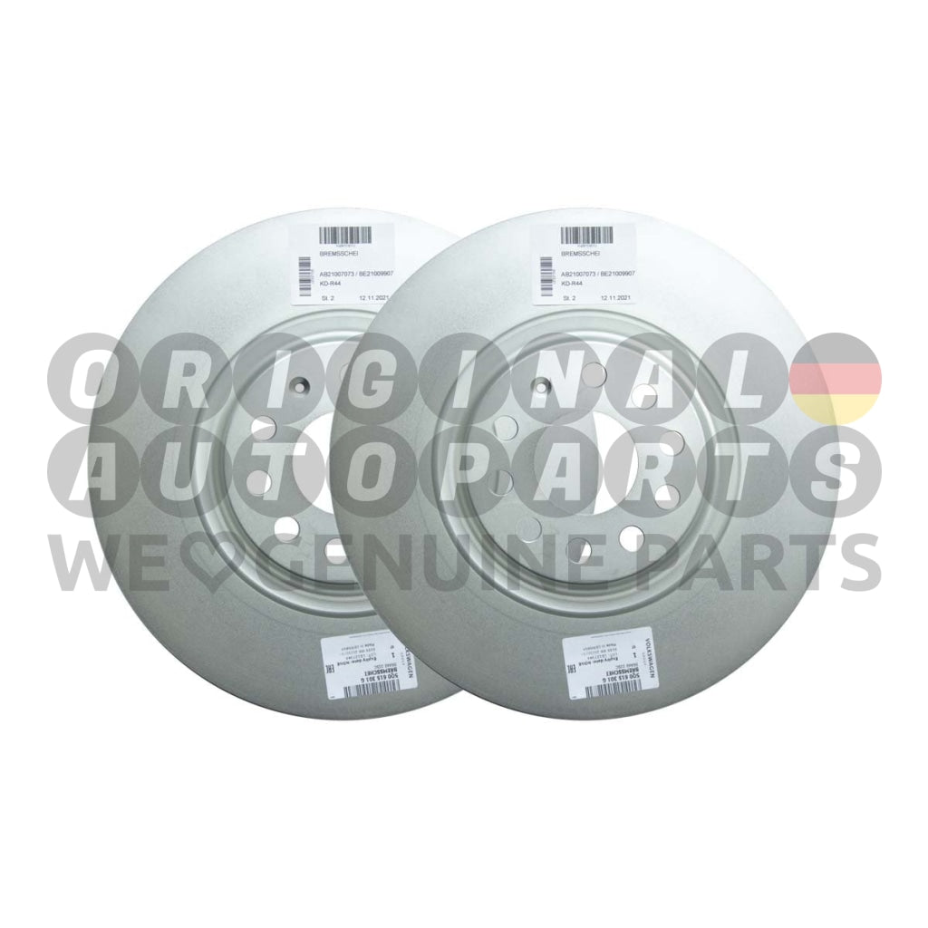 Originale VW Audi DISCHI FRENO SET ROTORE anteriore 340x30mm Arteon Golf 7 VII Golf 8 VIII Passat B7 3C B8 3G CC Tiguan AD1 BW2 A3 8V 8Y SQ2 Q3 F3 Seat Cupra Ateca Formentor Leon Tarraco Skoda Kodiaq Octavia 5E Superb II 3T III 3V 5Q0615301G