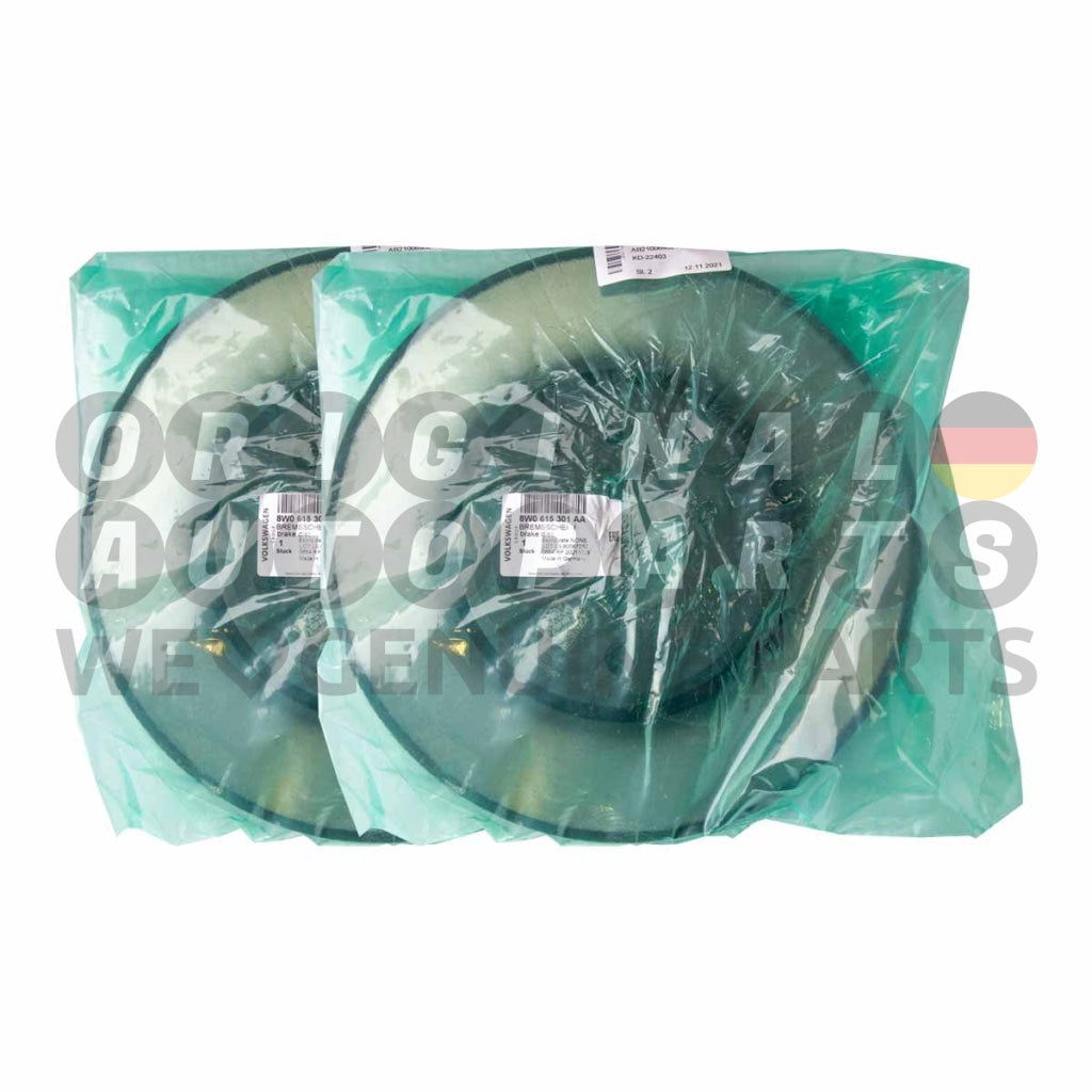 Original VW Audi DISQUES DE FREIN ROTOR SET avant 318x30mm A4 (B9 8W) A5 (B9 F5) A6 (C8 4A) A7 (C8 4K) 8W0615301AA