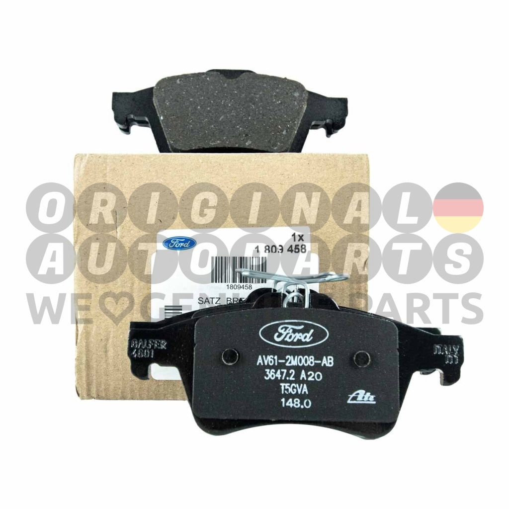 Original Ford Bremsbelagsatz Bremsbeläge hinten Focus MK3 III C-Max Kuga Transit 1809458