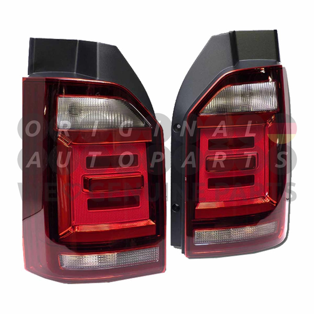 Original VW Volkswagen Transporter T6 LED Rückleuchten Heckleuchten Dunkel